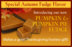 Special Autumn Pumpkin Fudge